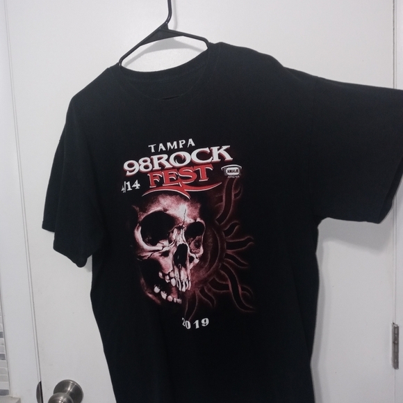 TAMPA '98 ROCKFEST 2 SIDED MULTIPLE BAND CONCERT TOUR SHORT SLEEVE T SHIRT - Picture 5 of 5